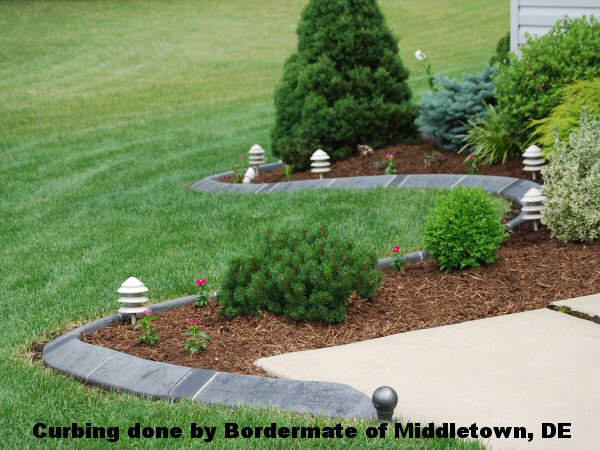 Curbing done by Bordermate of Middletown, DE