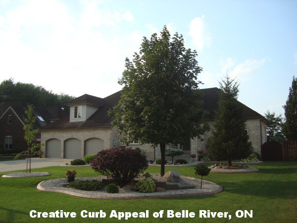 Curbing done by Creative Curb Appeal of Belle River, ON