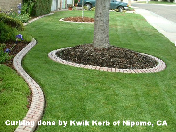 Curbing done by Kwik Kerb of Nipomo, CA