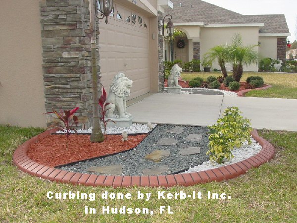 Curbing done by Kerb-It Inc. in Hudson , Fl 