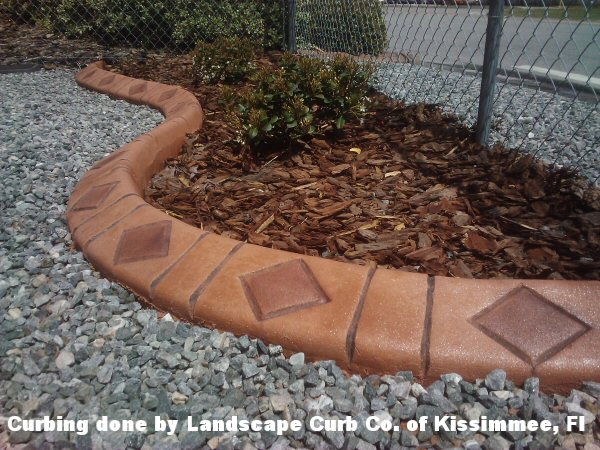 Curbing done by Landscape Curb Co. of Kissimmee, Fl